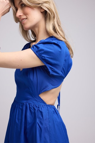 $Robe longue - Bleu