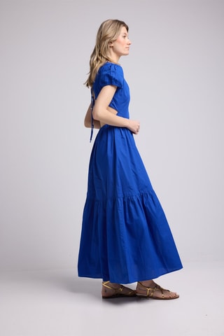 $Robe longue - Bleu