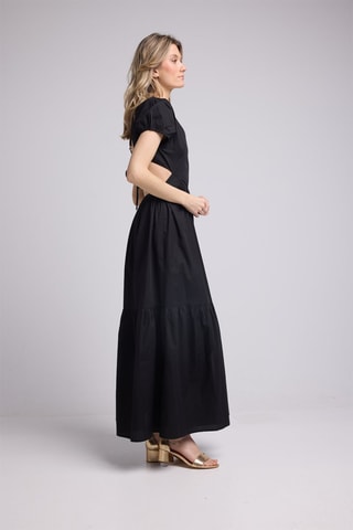 $Robe longue - Noir