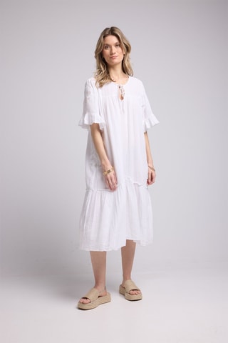 $Robe midi - Écru