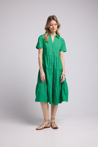 $Robe chemise - Vert