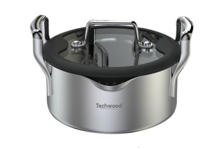$Faitout en acier inoxydable revêtement marbre - 16 cm
