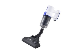 $Aspirateur Balai Filaire 2-en-1 - Bleu et blanc