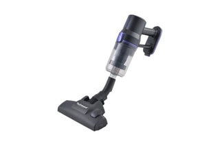 $Aspirateur Balai Filaire 2-en-1 - Violet et noir