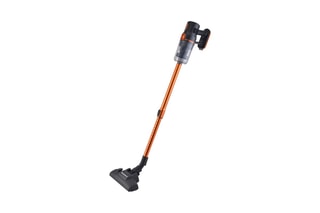 $Aspirateur Balai Filaire 2-en-1 - Orange et noir