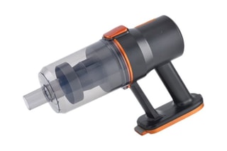 $Aspirateur Balai Filaire 2-en-1 - Orange et noir