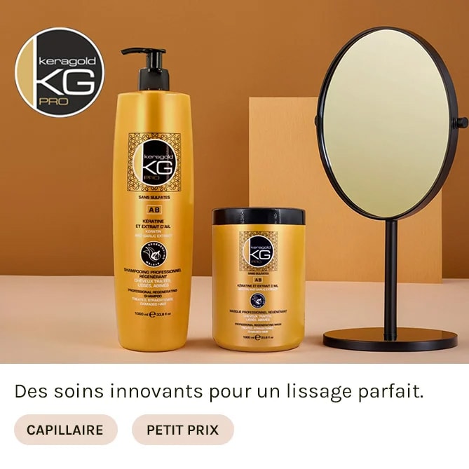 KERAGOLD en soldes sur BEAUTÉ PRIVÉE