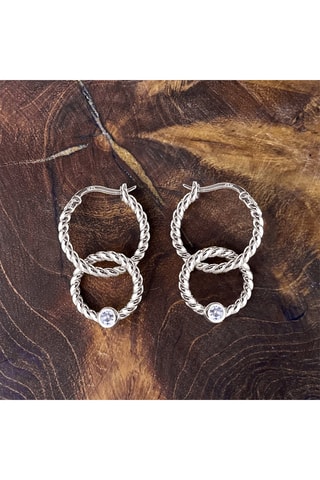 $Boucles d'oreilles - Argent