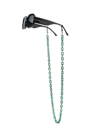 Cordon chaînette à lunettes - Turquoise