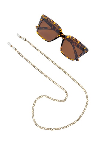 Cordon chaînette à lunettes - Doré