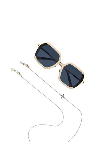 Cordon chaînette à lunettes - Doré