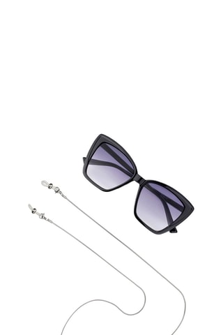 Cordon chaînette à lunettes - Argenté