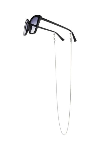 Cordon chaînette à lunettes - Argenté