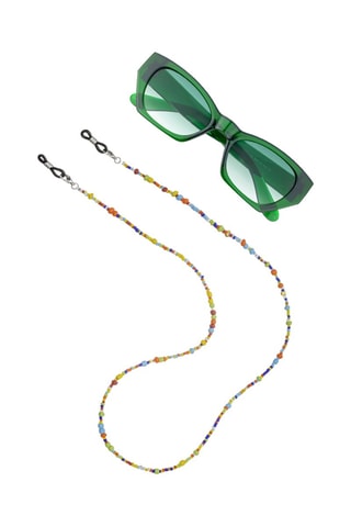 Cordon à lunettes - Jaune et orange