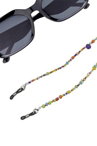 Cordon à lunettes - Orange et vert