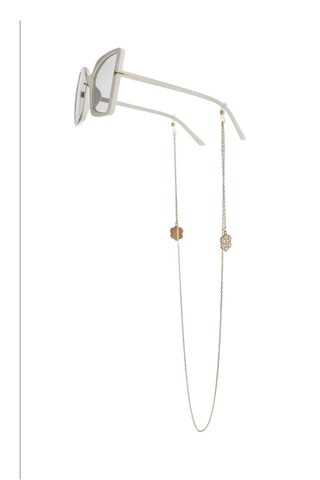 Cordon chaînette à lunettes - Argenté