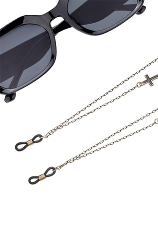 Cordon chaînette à lunettes - Gris