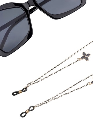 Cordon chaînette à lunettes - Gris