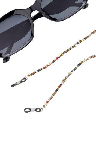 Cordon à lunettes - Orange et rouge