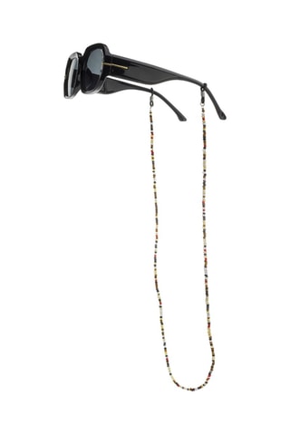 Cordon à lunettes - Orange et rouge