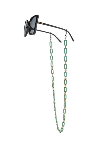 Cordon chaînette à lunettes - Vert