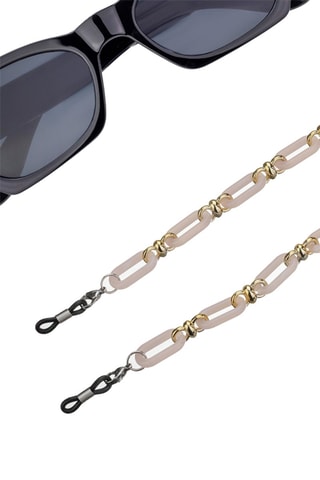 Cordon chaînette à lunettes - Nude