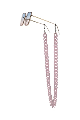 Cordon chaînette à lunettes - Rose
