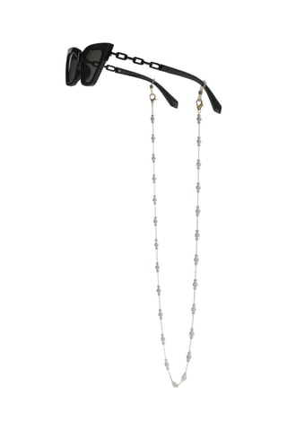 Cordon chaînette à lunettes - Blanc