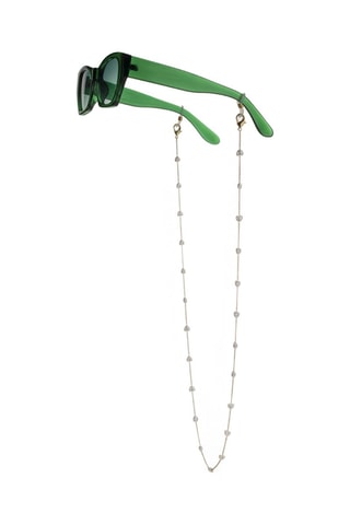 Cordon chaînette à lunettes - Blanc