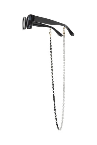 Cordon chaînette à lunettes - Noir