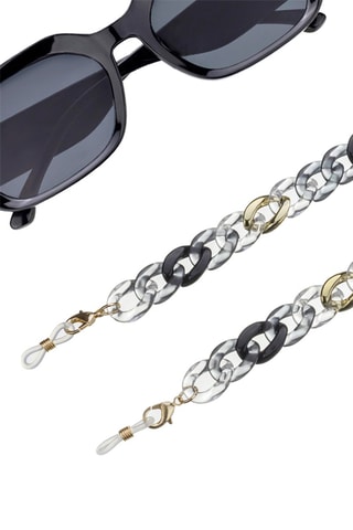 Cordon chaînette à lunettes - Blanc