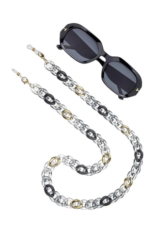 Cordon chaînette à lunettes - Blanc