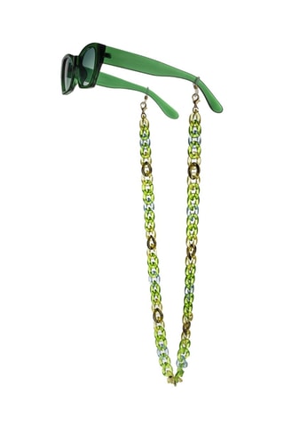 Cordon chaînette à lunettes - Vert