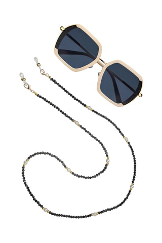 Cordon à lunettes - Noir
