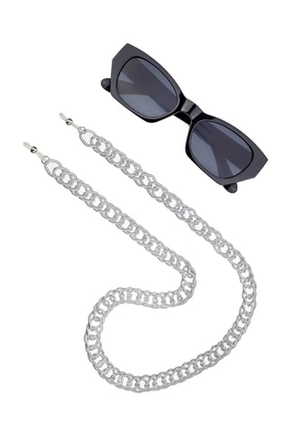 Cordon chaînette à lunettes - Argenté