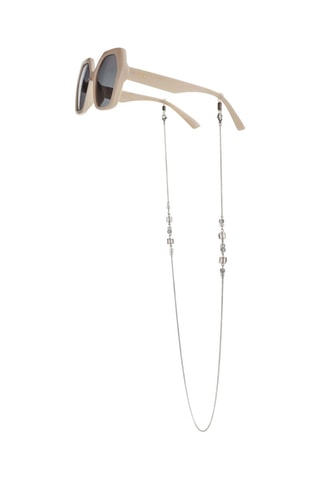 Cordon chaînette à lunettes - Argenté