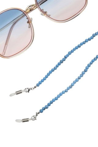 Cordon chaînette à lunettes - Ciel