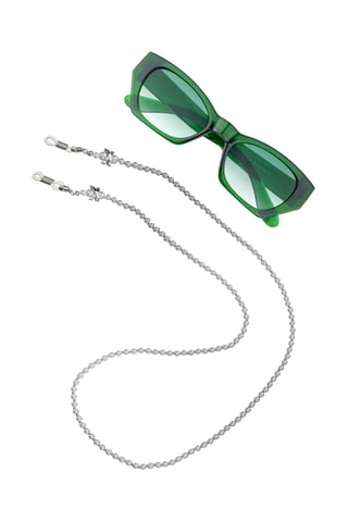 Cordon chaînette à lunettes - Blanc