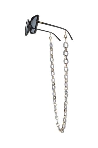 Cordon chaînette à lunettes - Blanc
