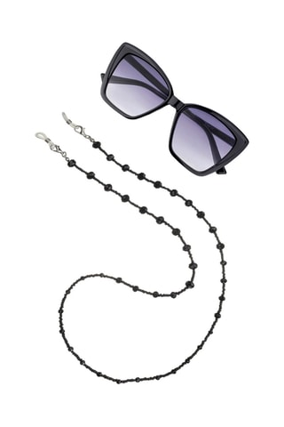 Cordon à lunettes - Noir