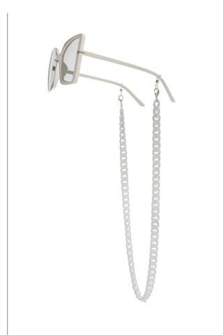 Cordon chaînette à lunettes - Blanc
