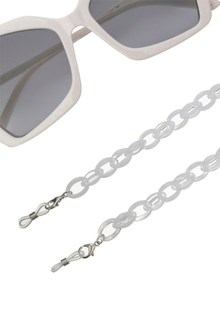 Cordon chaînette à lunettes - Argenté