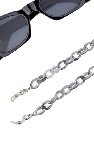Cordon chaînette à lunettes - Gris