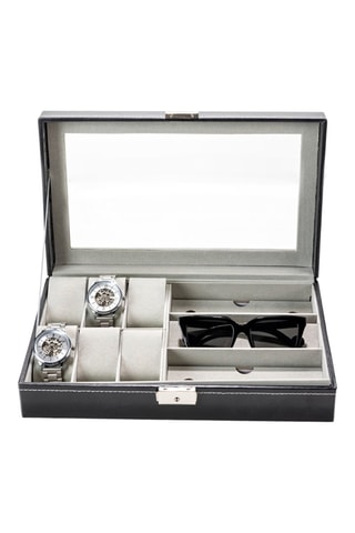 Boîte à montres et lunettes - Noir - Somm