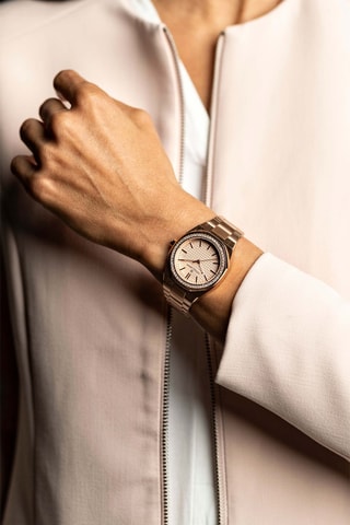 Montre à quartz en acier Aneto - Doré rose - Frederic Graff