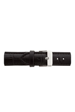 Montre à quartz en cuir - Noir et blanc - Frederic Graff