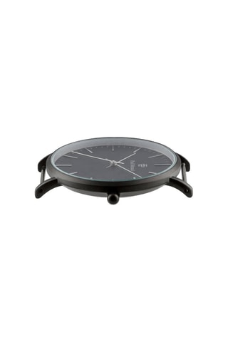 Montre à quartz en acier - Noir  - Paul McNeal