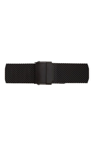 Montre à quartz en acier - Noir  - Paul McNeal