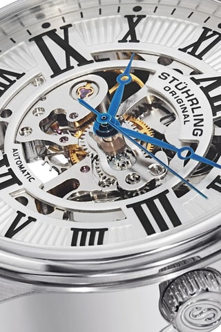 Montre automatique en acier Legacy - Argenté