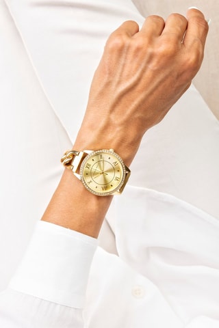 Montre à quartz en acier - Doré - Victoria Walls